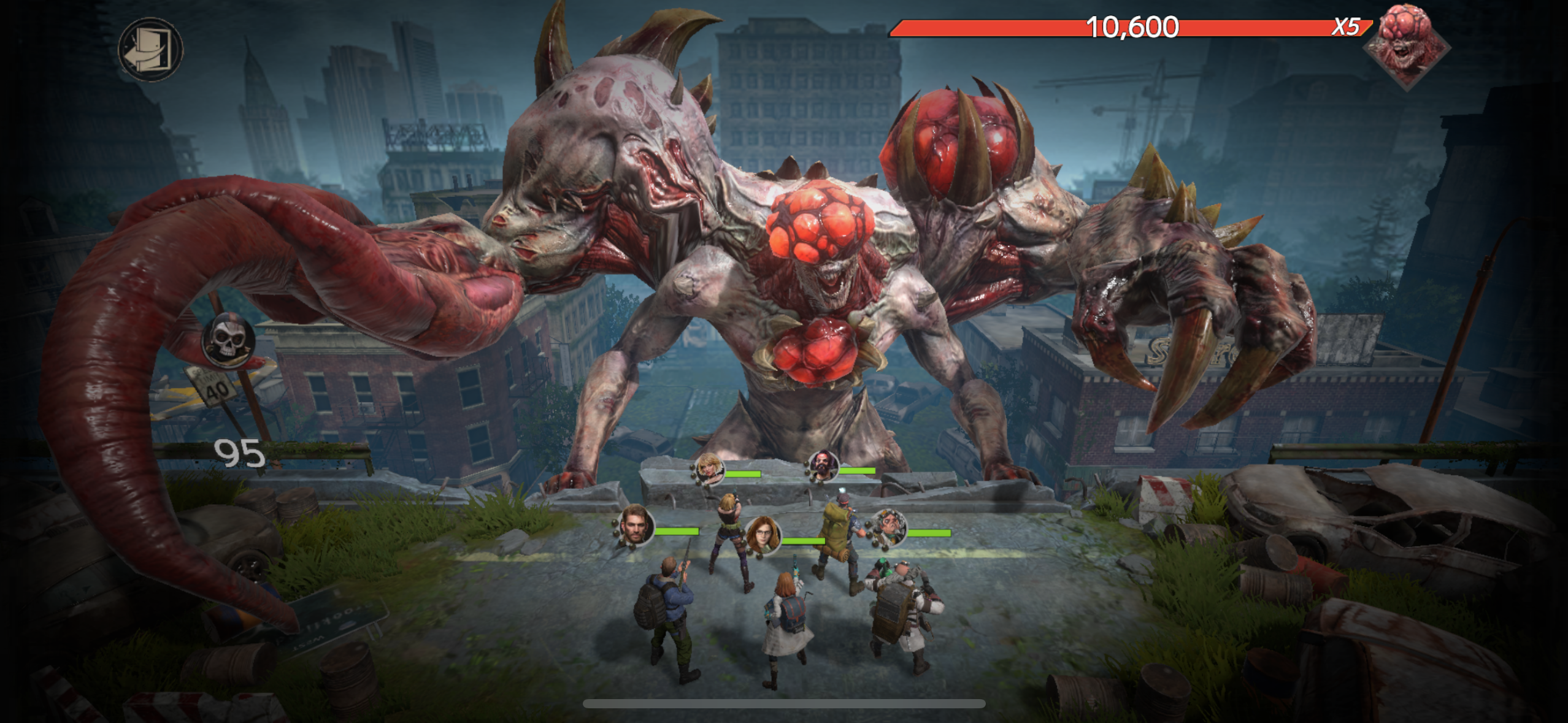 ドゥームズデイ：ラストサバイバーのゲーム画面