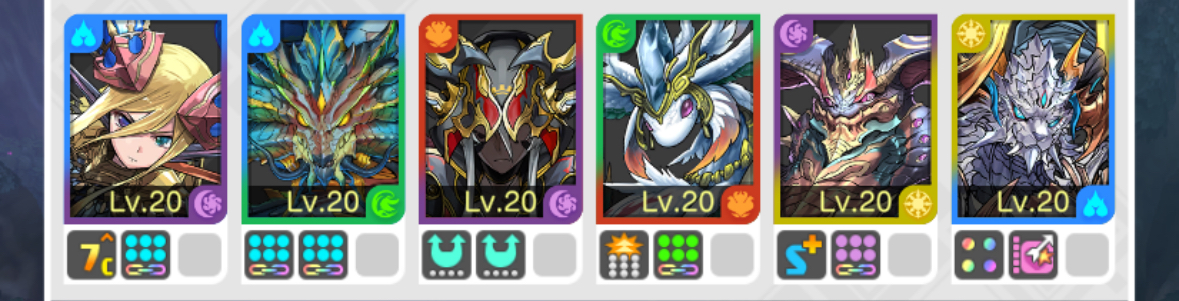 パズドラゼロのゲーム画面